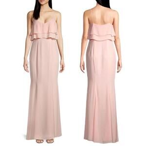 LIKELY NWT Monte Gown Maxi Dress in Blush Pink Size 4